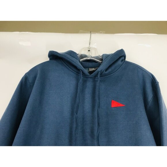 Florence Marine X Sweatshirt Mens Size Large L Blue Surfer Hoodie Fleece Pocket - Picture 5 of 8